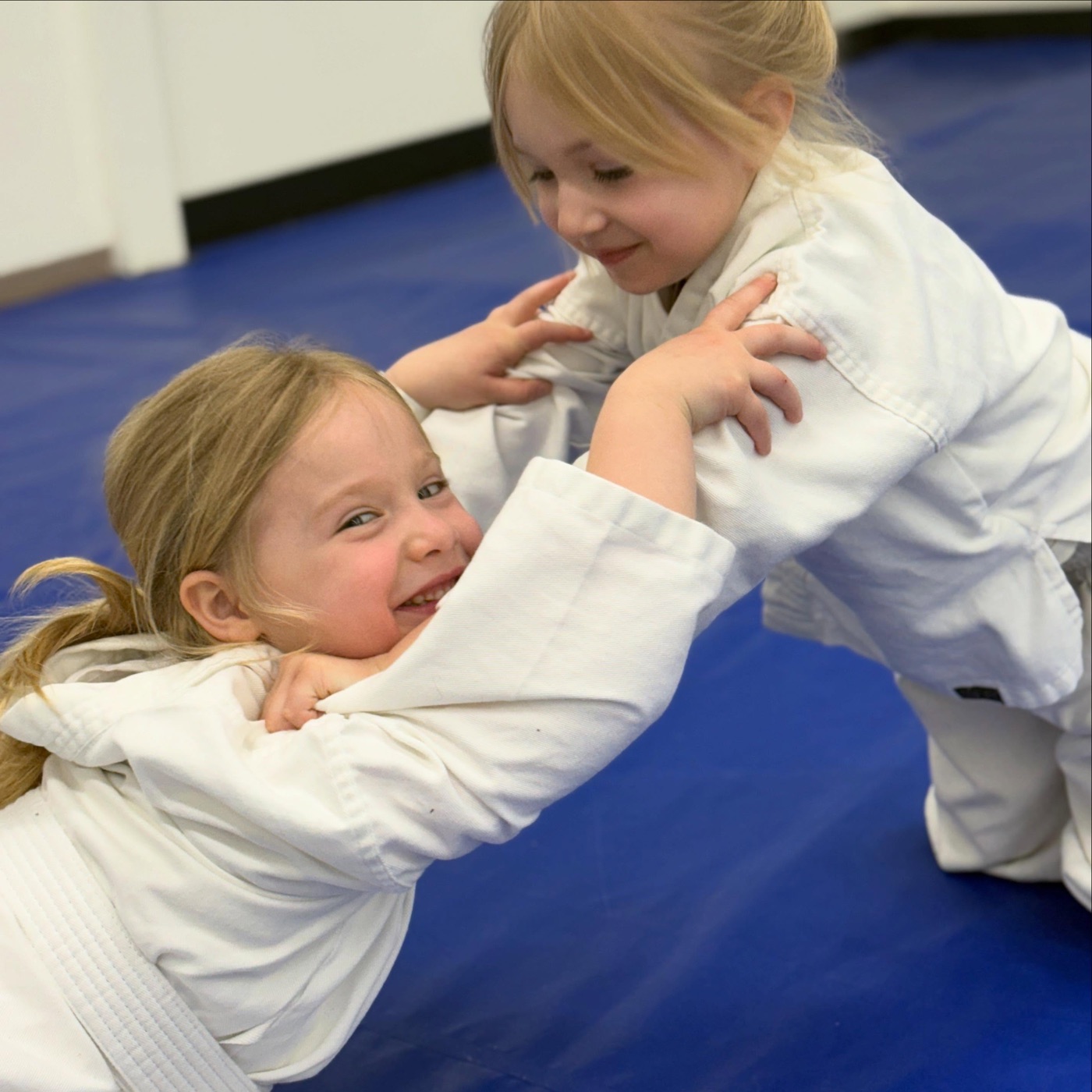 Kids Jiu-Jitsu training